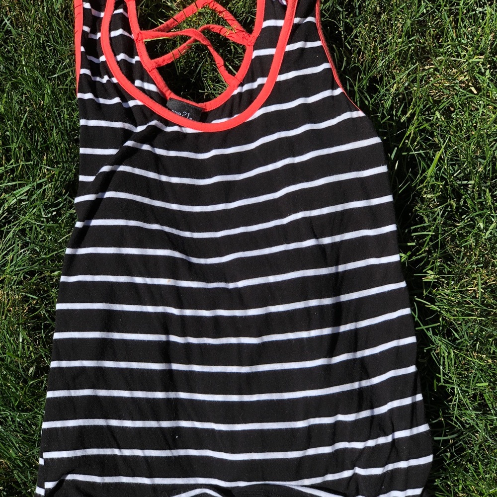 Rue 21 striped tank top